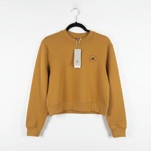 Adidas by Stella McCartney NWT Mustard Yellow Sweatshirt Regular Fit Small